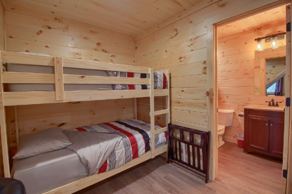 bunk beds in bedroom